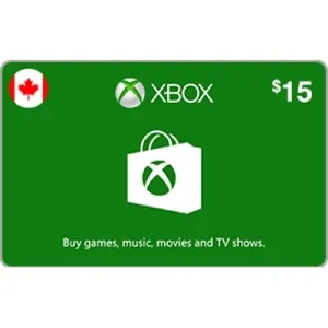 $15.00  Xbox gift card Canada 