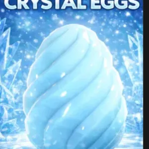 200x Crystal eggs