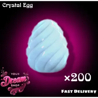 200x Crystal eggs