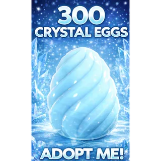 300x Crystal eggs