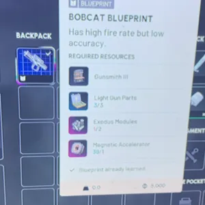 Bobcat blueprint