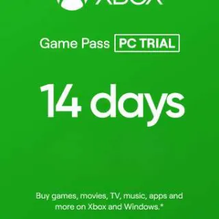 Xbox Game Pass 14 Days PC