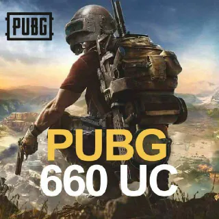 PUBG MOBILE 660 UC ⚡GLOBAL⚡