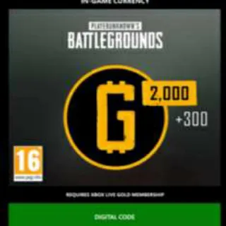 PUBG - 2300 G-Coin