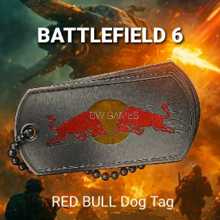 Battlefield 6 RED BULL Dog Tag code /KEY