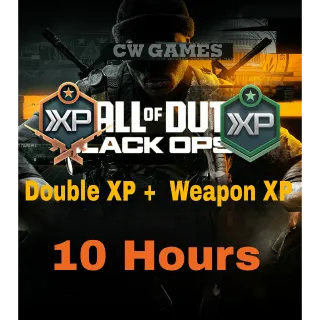 Call of Duty: Black Ops 6 - 10 Hours Dual 2XP + Double Weapon XP