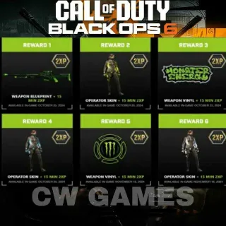 COD Black Ops 6 Monster Energy Bundle 