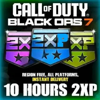 Call of Duty Black Ops 7 - 10 Hours Double XP (2XP)