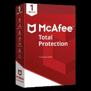 McAfee AntiVirus 1 Year Key Global For 1 PC
