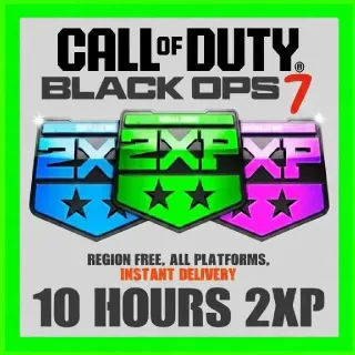 Call of Duty Black Ops 7 - 10 Hours Double XP (2XP)