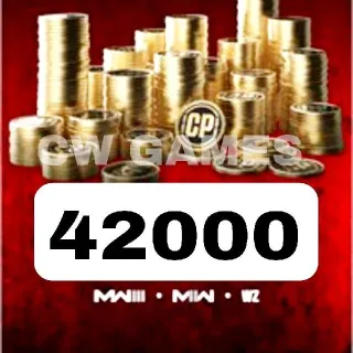 42000 COD POINTS