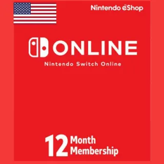 Nintendo Switch Online 12 Months Individual