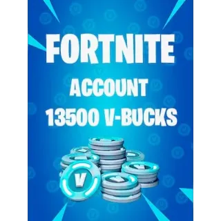 Fortnite 13500 V-BUCKS