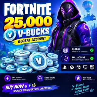 Fortnite 25000 V-bucks