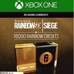R6 CREDITS 16000