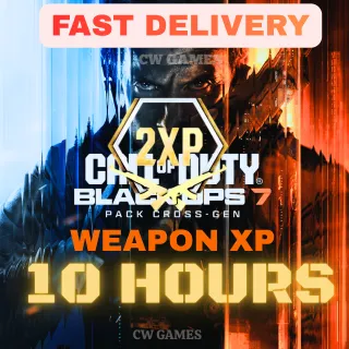 10 hours Weapon 2XP