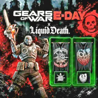 E-Day Liquid Death DEATH CHAINSAW
