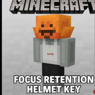 Minecraft Focus Retention Helmet