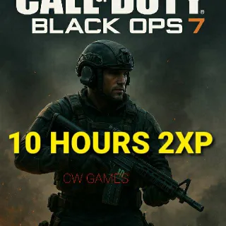 Call of Duty Black Ops 7 - 10 Hours Double XP (2XP)