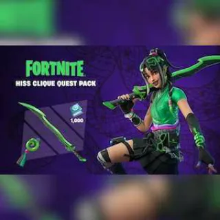 Fortnite: Hiss Clique Quest Pack +1000 V-Bucks