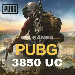 PUBG MOBILE 3850 UC