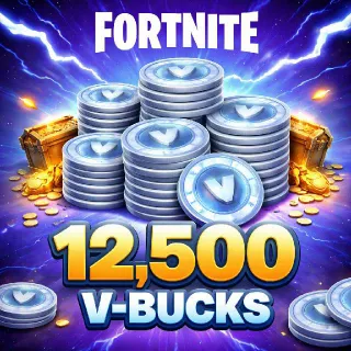 Fortnite 12500 V-Bucks Account