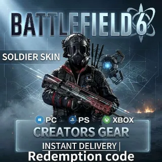 Battlefield 6 CREATOR'S GEAR Soldier Skin