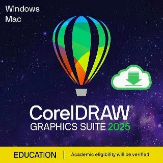 CorelDRAW Graphics Suite 2025 – Lifetime Key 5 PC (Windows)