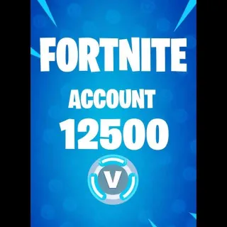Fortnite 12500 Vbucks GLOBAL V-BUCKS