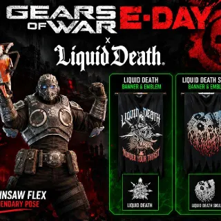 Gears of WAR E-Day: Chainsaw Flex SKIN