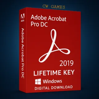 Adobe Acrobat Pro DC 2019 Key