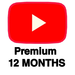 YOUTUBE PREMIUM 12 MONTHS