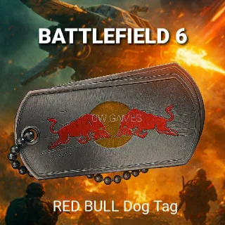 Battlefield 6 RED BULL Dog Tag code /KEY