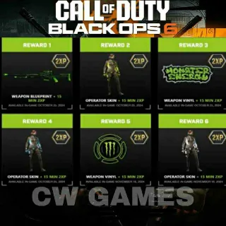 COD Black Ops 6 Monster Energy Bundle