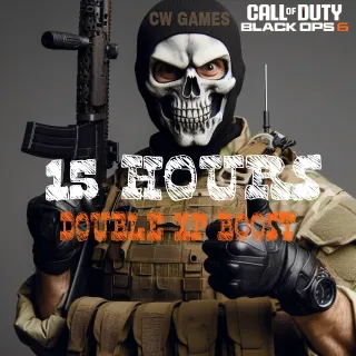 Call of Duty: Black Ops 6 - DOUBLE XP BOOST 15 Hours 