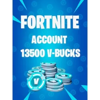 Fortnite 13500 V-BUCKS