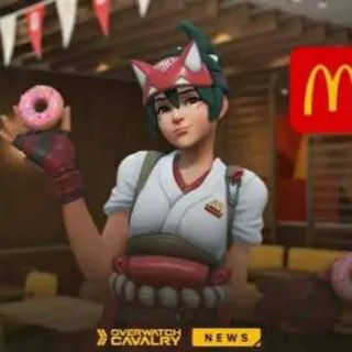 Overwatch Kiriko Donut Break Emote