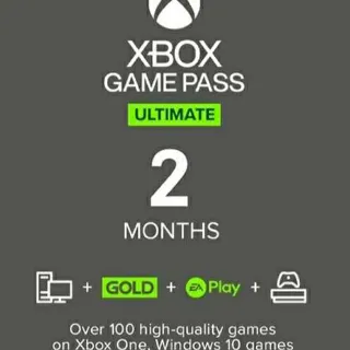 Xbox Game Pass Ultimate 2 month Account