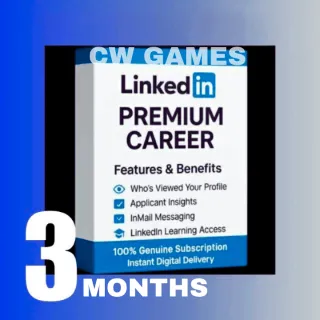 Linkedin Premium Career ⚡GLOBAL⚡
