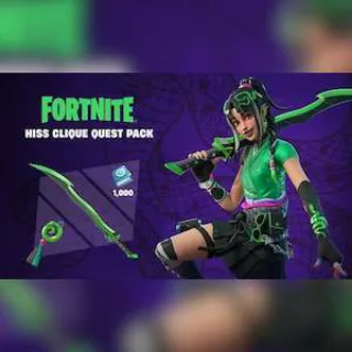 Fortnite: Hiss Clique Quest Pack +1000 V-Bucks