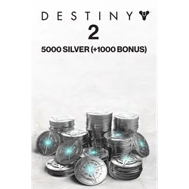 6000 Destiny 2 Silver