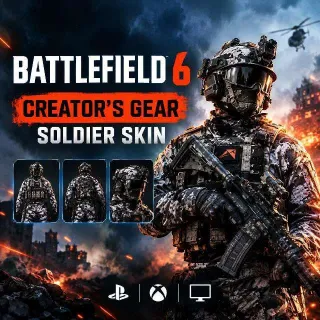 Battlefield 6 CREATOR'S GEAR Soldier Skin
