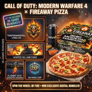 COD MW4 x Fireaway Pizza Set