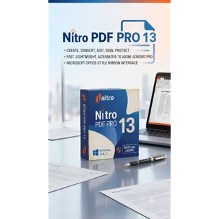 Nitro PDF Pro 13 – Lifetime Genuine License Key (Windows) | Instant Delivery