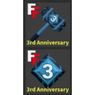  ✅ Flee the Facility 3rd Anniversary Set