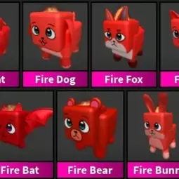 10x Fire Godly Pet| Murder Mystery 2
