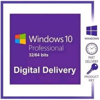 Microsoft Windows 10 Pro Professional 32/ 64bit Genuine License Key