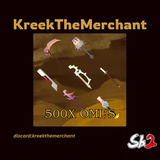 500 oml's - swordburst 2