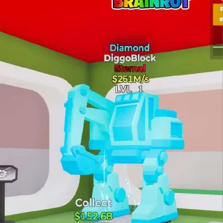 Diggoblock Steal The Brainrot Fortnite