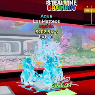 Los Mateos Steal The Brainrot Fortnite  Aqua